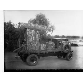 Sewer Department Decorated Lorries for State Centenary