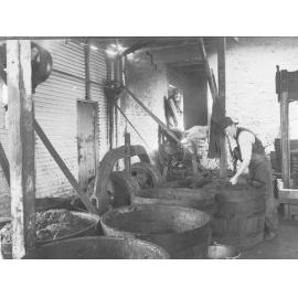 Olive crushing, Stonyfell Olive Company, Stonyfell