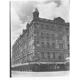 Foy and Gibson's department store, Rundle Street, decorated for centenary