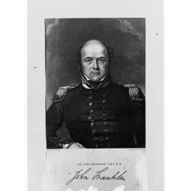 Portrait of Sir John Franklin - 1786-1847 - Legislator - Fifth Governor of Tasmania
