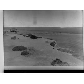 Port Noarlunga Beach Showing Jetty and Automobile