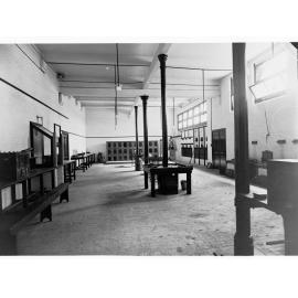 Interior of the South Australian School of Mines and Industries (now Adelaide University Building )