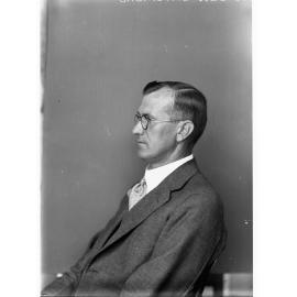 Portrait of Mr Shea, Chief Mechanical Engineer