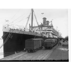 SS Oxford at Outer Harbour