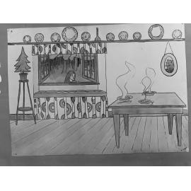 Illustrations children's books - The Three Bears (Kindergarten negatives)