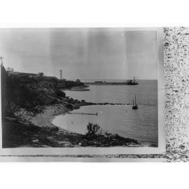 Point Turton Jetty - view looking north west.