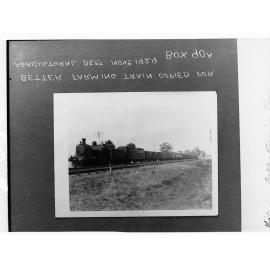 "Victorian Better Farming Train"  Interior of train. Copied for the Agricultural Department