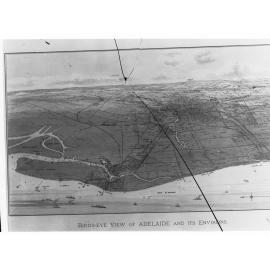 Birds Eye View of Adelaide and Its Environs