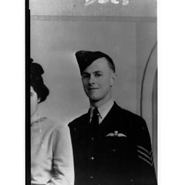 Portrait of man enlisted in Royal Australian Navy - photo copied for Roll of Honour