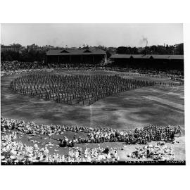 School children's pageant - Adelaide Oval for state centenary