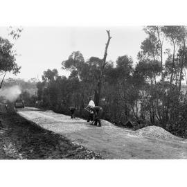 Men Working on Construction of a Road