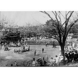 Playground in a school