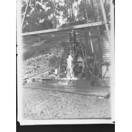 Water bore in the bush, location unknown