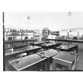 Reconstruction training school - Education Dept. - electrical class room