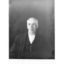 Passport photograph of unknown man