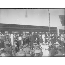 South Australian Recruiting tour, recruiting at Nairne