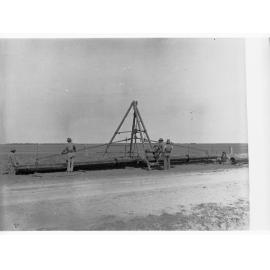 Men laying water pipes - location unknown, possibly Bundaleer