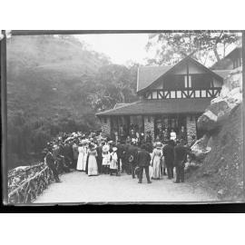 Opening of Waterfall Gully Kiosk, 1912