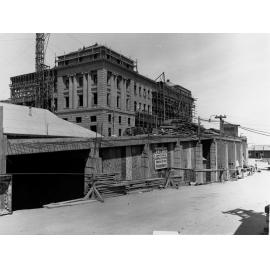 Construction of Adelaide Railway Station
