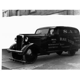 South Australian Railways Mail and Newspaper Express Van
