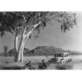 MacDonnell Ranges Camp Fire 