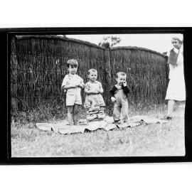 Child Welfare Department,  four small children