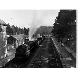Locomotive at Mount Lofty Railway Station