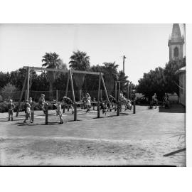 Children on Playground at Tanunda Primary School