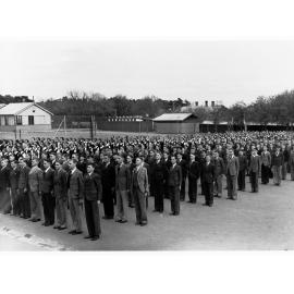 Boys at Assembly - Unley High School