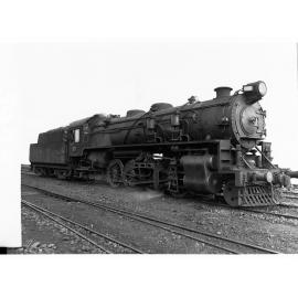 Mikado Type Engine at Mile End Railway Station