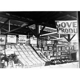 Government Export Produce Depot Exhibit Showing Eggs and Pictures of Fowls