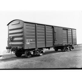 Rail van at Islington