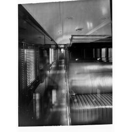 Railway carriage interior