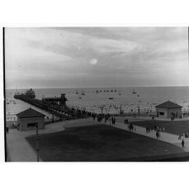 Glenelg Jetty looking towards the sea