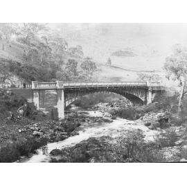 Construction of the Gorge Road - Torrens Gorge Monfries Bridge