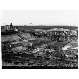 Port Adelaide Sewers Men Working on Foundation