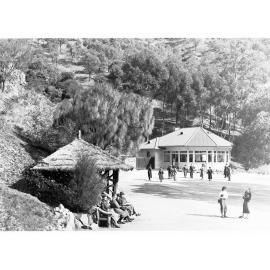 Morialta Falls - showing tea rooms