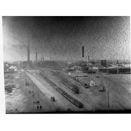 Broken Hill Proprietory Company smelting works at Port Pirie