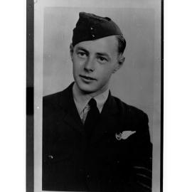Portrait of Flight Sergeant R C Wesley Smith, Royal Australian Air Force - photo copied for Roll of Honour