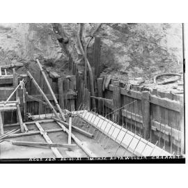 Torrens Floodwater Scheme Showing Construction Work