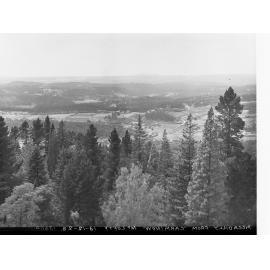 View of Piccadilly from 'Carminow' near Mount Lofty