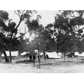 Boy scouts' camp at Belair