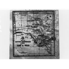 Map of South Australia for showing Bores and Wells