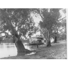 Paddlesteamer 'Marion' at Kingston-on-Murray