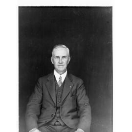 Portrait of unidentified man