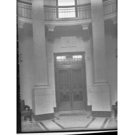 Door inside Parliament House