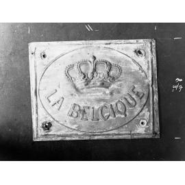 Belgian Fire Plates,  Ypres 