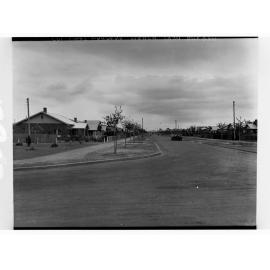 Housing in Colonel Light Gardens showing bus