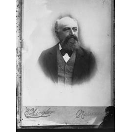 No information recorded - unidentified man - Portrait by E Fiegler