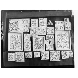 Adelaide School of Arts, Annual Exhibition 1911 - Designs in fibrous plaster for ceiling - embossed